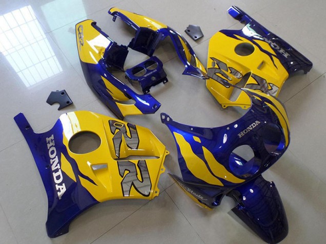 Carénage Moto Honda CBR 250 RR MC22 91-98 - Bleu Jaune