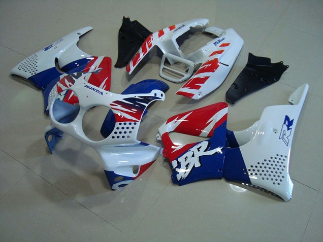 Carénage Moto Honda CBR 900 RR 893 92-93 - Blanc Bleu Rouge Carénage Moto Honda CBR 900 RR 893 92-93 - Blanc Bleu Rouge