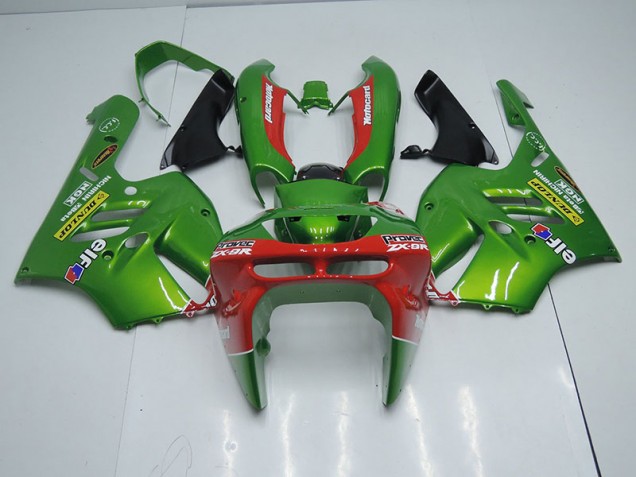 Carénage Moto Kawasaki ZX9R 94-97 - Vert Rouge