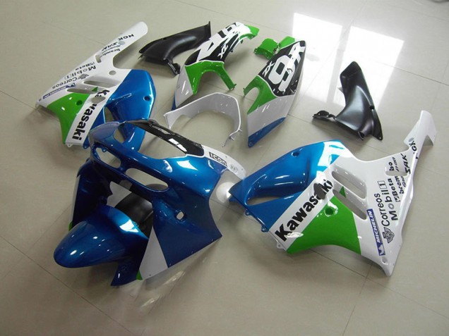 Carénage Moto Kawasaki ZX9R 94-97 - Light Bleu Blanc Carénage Moto Kawasaki ZX9R 94-97 - Light Bleu Blanc