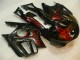 Carénages Moto Honda CBR 600 F3 95-98 - Noir Rouge Flamme Carénages Moto Honda CBR 600 F3 95-98 - Noir Rouge Flamme