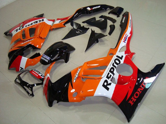 Carénages Moto Honda CBR 600 F3 95-98 - Noir Orange Repsol Carénages Moto Honda CBR 600 F3 95-98 - Noir Orange Repsol
