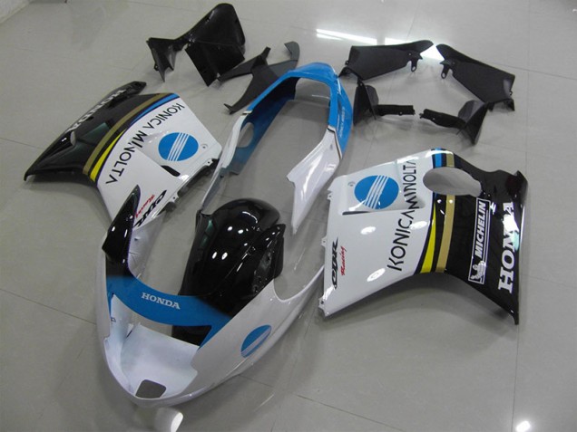 Carénage Moto Honda CBR 1100 XX Blackbird 96-07 - Blanc Konica Minolta Carénage Moto Honda CBR 1100 XX Blackbird 96-07 - Blanc Konica Minolta