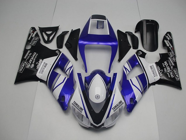 Carénage Moto Yamaha R1 98-99 - Bleu Blanc Noir Carénage Moto Yamaha R1 98-99 - Bleu Blanc Noir