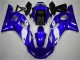 Carénage Moto Yamaha R6 98-02 - Blanc Bleu