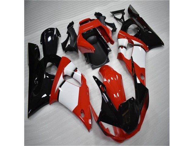 Carénage Moto Yamaha R6 98-02 - Noir Blanc Carénage Moto Yamaha R6 98-02 - Noir Blanc
