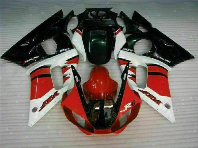 Carrosserie Moto Yamaha R6 98-02 - Rouge Noir Carrosserie Moto Yamaha R6 98-02 - Rouge Noir