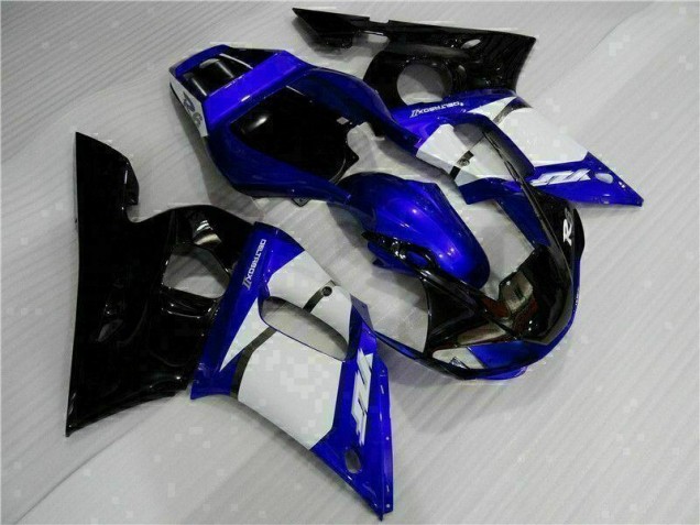 Carrosserie Moto Yamaha R6 98-02 - Bleu Noir Carrosserie Moto Yamaha R6 98-02 - Bleu Noir