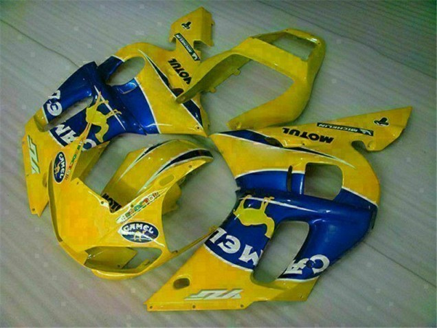 Carrosserie Moto Yamaha R6 98-02 - Jaune Bleu Carrosserie Moto Yamaha R6 98-02 - Jaune Bleu