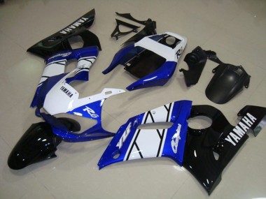 Kit Carénages Motos Complet Yamaha R6 98-02 - Bleu Noir Bon Marché