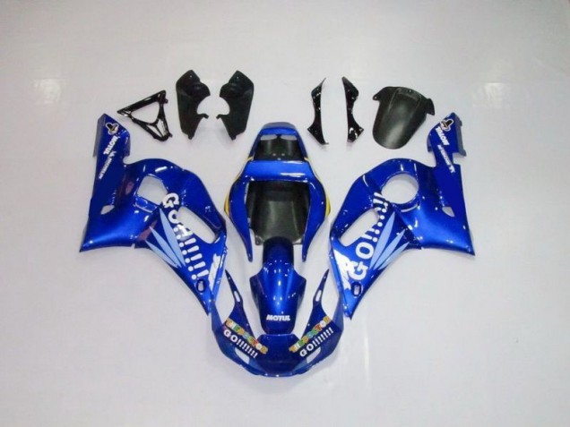 Carénage Moto Yamaha R6 98-02 - Bleu Blanc Go Motul Carénage Moto Yamaha R6 98-02 - Bleu Blanc Go Motul
