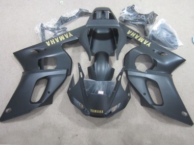 Carénage Moto Yamaha R6 98-02 - Noir Jaune Décalque Bon Marché