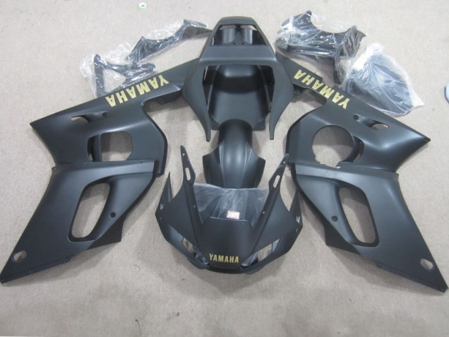 Carénage Moto Yamaha R6 98-02 - Noir Jaune Décalque Carénage Moto Yamaha R6 98-02 - Noir Jaune Décalque