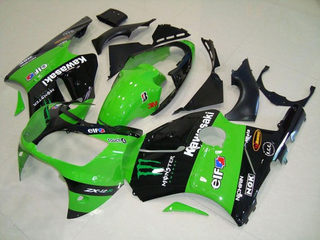 Carénage Moto Kawasaki ZX12R 00-01 - Vert Monster Carénage Moto Kawasaki ZX12R 00-01 - Vert Monster
