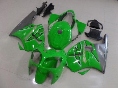Carénage Moto Kawasaki ZX12R 00-01 - Vert Flamme Bon Marché