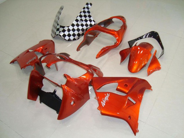 Carénage Moto Kawasaki ZX9R 00-01 - Orange Carénage Moto Kawasaki ZX9R 00-01 - Orange