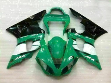 Carénages Moto Yamaha R1 00-01 - Vert Bon Marché