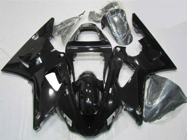 Carénage Moto Yamaha R1 00-01 - Noir Brillant Bon Marché