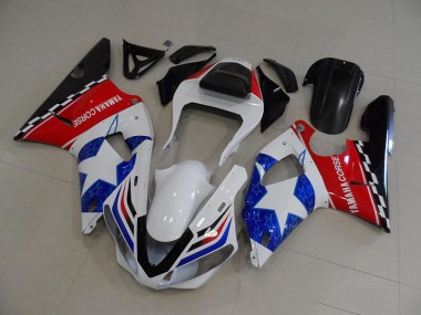 Carénage Moto Yamaha R1 00-01 - Drapeau Étoile Bon Marché