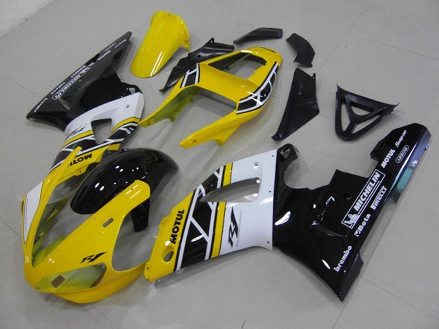 Carénage Moto Yamaha R1 00-01 - Jaune Anniversary Carénage Moto Yamaha R1 00-01 - Jaune Anniversary