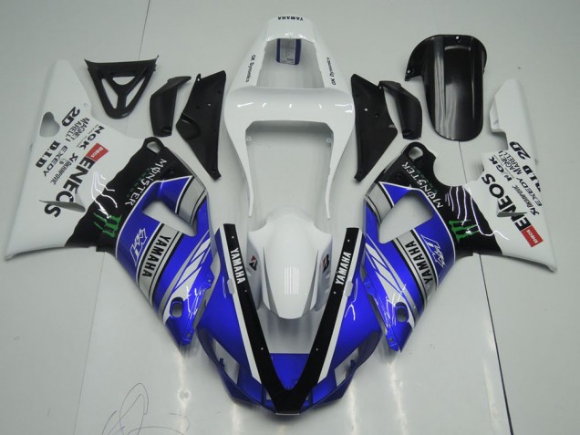 Carénage Moto Yamaha R1 00-01 - Bleu Blanc ENEOS Monster Carénage Moto Yamaha R1 00-01 - Bleu Blanc ENEOS Monster