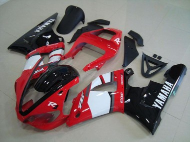 Carénage Moto Yamaha R1 00-01 - Rouge Noir Blanc Bon Marché