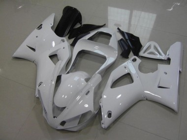 Carénage Moto Yamaha R1 00-01 - Blanc No Décalque Bon Marché