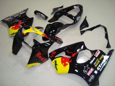 Carénage Moto Kawasaki ZX6R 00-02 - Red Bull Bon Marché
