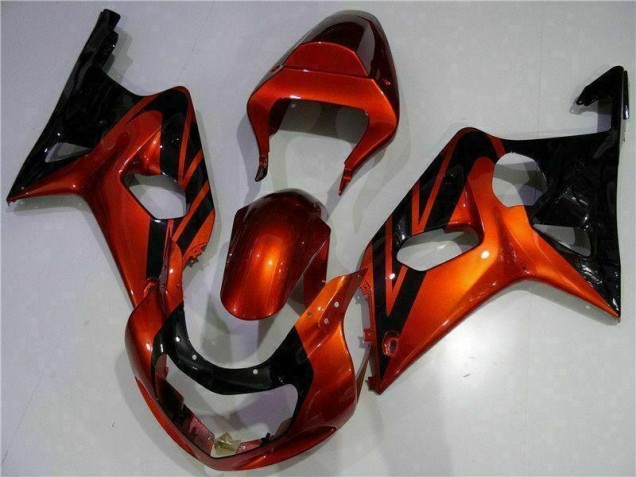 Carénage Moto Suzuki GSXR 1000 K1 00-02 - Orange Noir Carénage Moto Suzuki GSXR 1000 K1 00-02 - Orange Noir