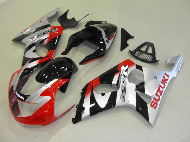 Carénage Moto Suzuki GSXR 1000 K1 00-02 - Rouge Argent Carénage Moto Suzuki GSXR 1000 K1 00-02 - Rouge Argent