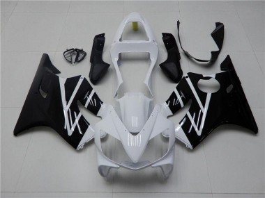 Carénage Moto Honda CBR 600 F4i 01-03 - Blanc Noir Bon Marché