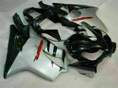 Carénages Moto Honda CBR 600 F4i 01-03 - Noir Argent Bon Marché