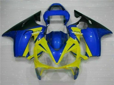 Carénage Moto Honda CBR 600 F4i 01-03 - Jaune Bleu Bon Marché
