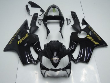 Carénage Moto Honda CBR 600 F4i 01-03 - Noir Or Bon Marché