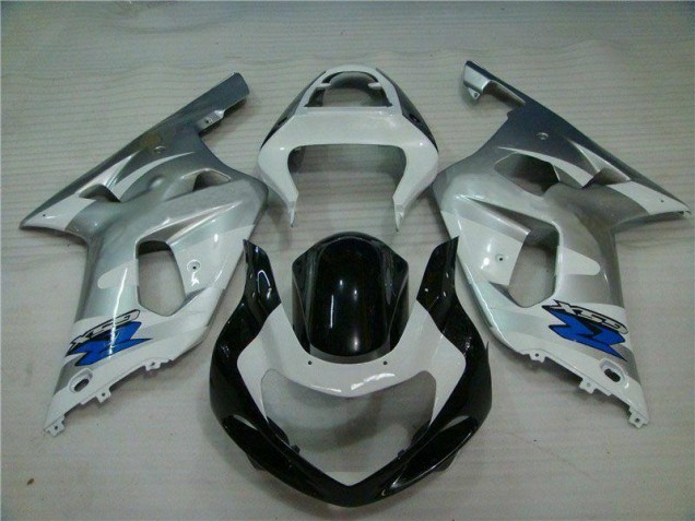 Carénages Moto Suzuki GSXR 600 / 750 K1 K2 K3 01-03 - Argent Noir Carénages Moto Suzuki GSXR 600 / 750 K1 K2 K3 01-03 - Argent Noir