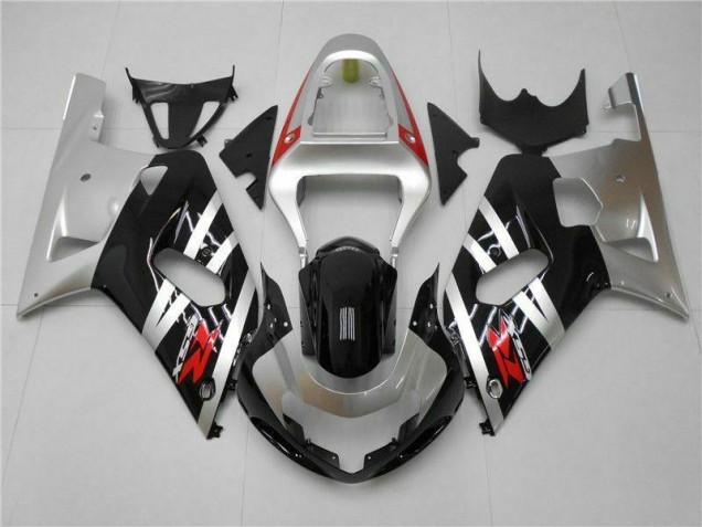 Carénage Moto Suzuki GSXR 600 / 750 K1 K2 K3 01-03 - Argent Carénage Moto Suzuki GSXR 600 / 750 K1 K2 K3 01-03 - Argent