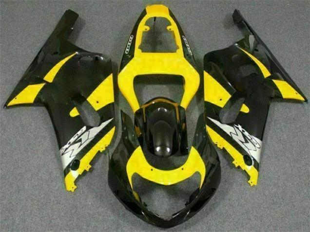 Carénage Moto Suzuki GSXR 600 / 750 K1 K2 K3 01-03 - Jaune Noir Carénage Moto Suzuki GSXR 600 / 750 K1 K2 K3 01-03 - Jaune Noir