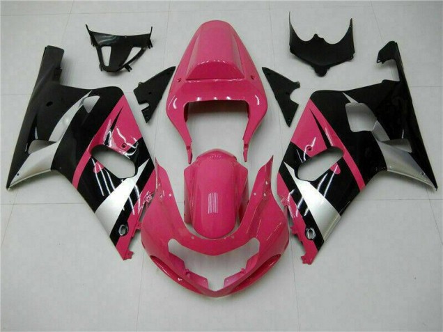 Carénage Moto Suzuki GSXR 600 / 750 K1 K2 K3 01-03 - Rose Noir Carénage Moto Suzuki GSXR 600 / 750 K1 K2 K3 01-03 - Rose Noir