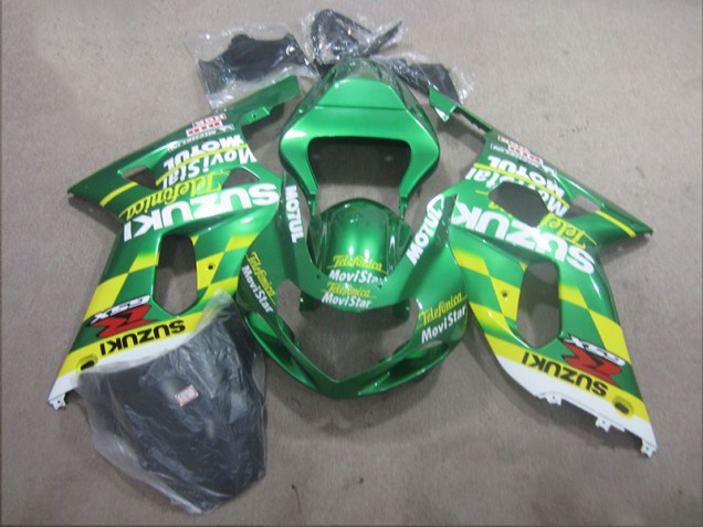 Carénage Moto Suzuki GSXR 600 K1 K2 K3 01-03 - Telefunica Movistar Carénage Moto Suzuki GSXR 600 K1 K2 K3 01-03 - Telefunica Movistar