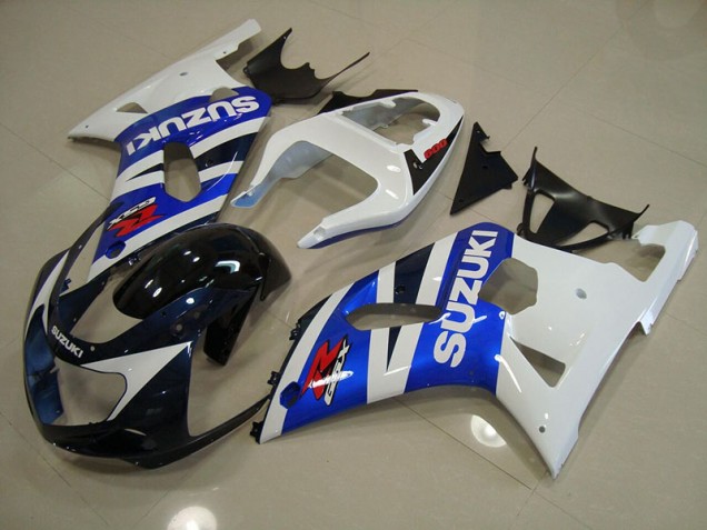 Carénage Moto Suzuki GSXR 750 K1 K2 K3 01-03 - Bleu Blanc Carénage Moto Suzuki GSXR 750 K1 K2 K3 01-03 - Bleu Blanc