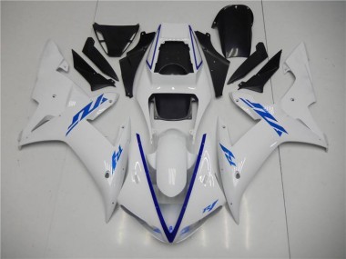 Kit Carénages Motos Yamaha R1 02-03 - Blanc Bon Marché