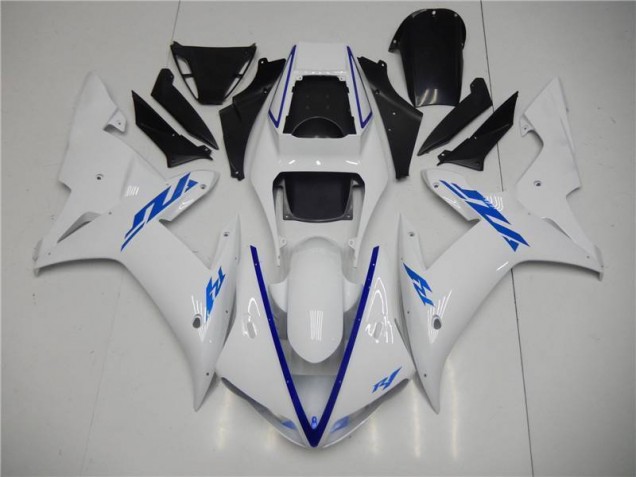 Kit Carénages Motos Yamaha R1 02-03 - Blanc