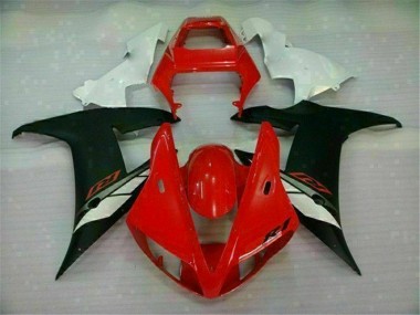 Kit Carénages Motos Yamaha R1 02-03 - Rouge Bon Marché