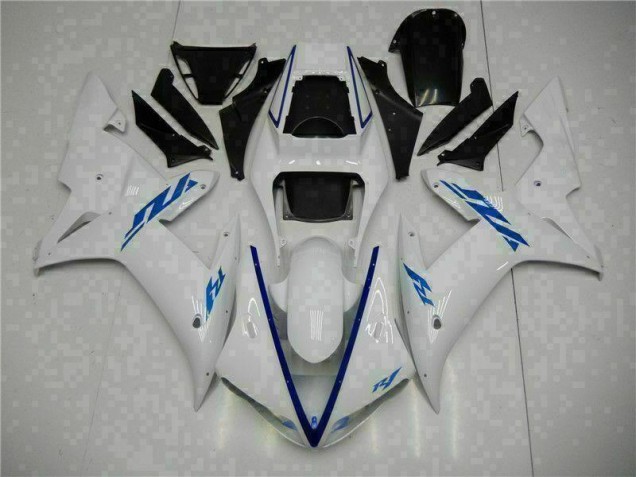 Carénage Moto Yamaha R1 02-03 - Blanc