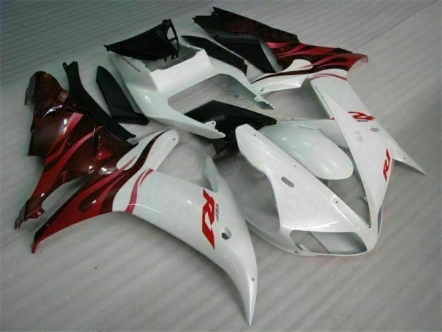 Carrosserie Moto Yamaha R1 02-03 - Blanc