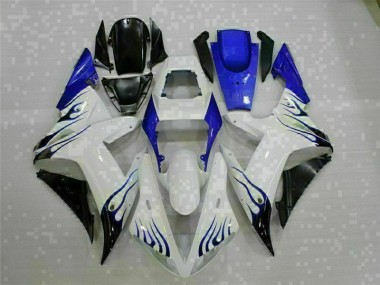 Kit Carénages Motos Complet Yamaha R1 02-03 - Blanc Bon Marché