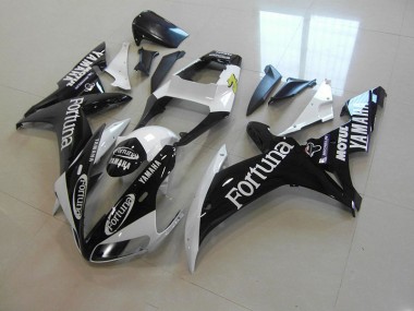 Carénages Moto Yamaha R1 02-03 - Noir Argent Bon Marché