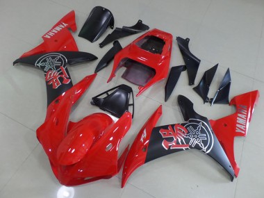 Carénage Moto Yamaha R1 02-03 - Matte Rouge Bon Marché