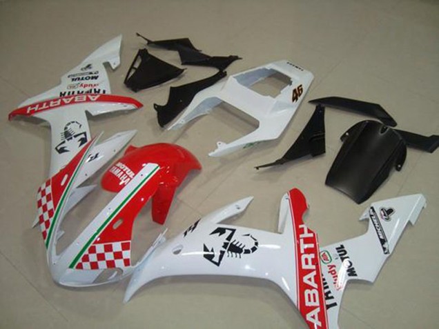 Carénage Moto Yamaha R1 02-03 - Rouge Blanc Flag Carénage Moto Yamaha R1 02-03 - Rouge Blanc Flag