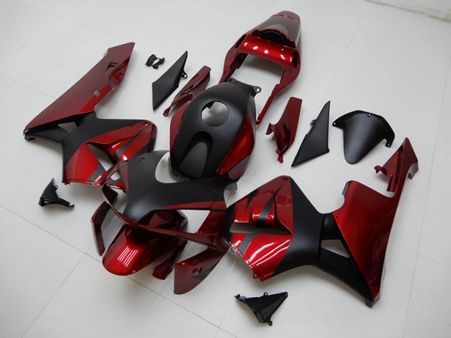 Carrosserie Moto Honda CBR 600 RR 03-04 - Rouge Noir Carrosserie Moto Honda CBR 600 RR 03-04 - Rouge Noir